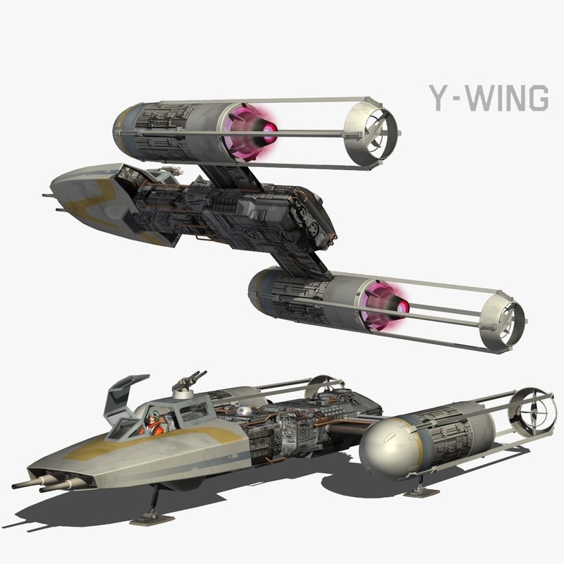 y wing star wars toy