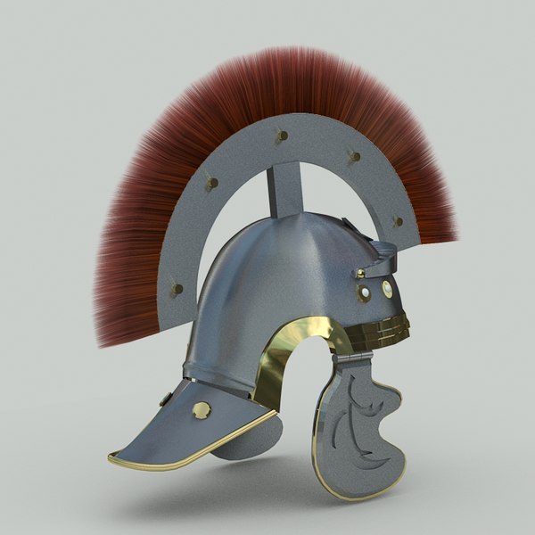 3ds Max Roman Helmet