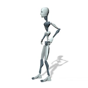 Mocap Male hand hip dealing with someone