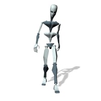 Mocap People boring walk