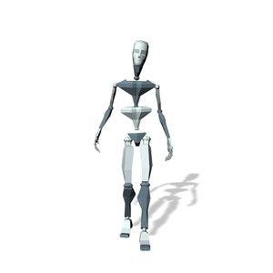 Mocap People angry mood walking