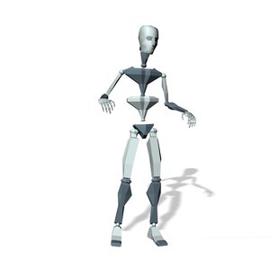 Mocap Stand holding hand and talk