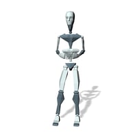 Mocap stand and talking T5
