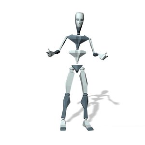 Mocap stand and talking T2