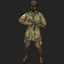 3d rig soldier ww2 paratrooper