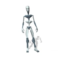 Mocap Male stand waited