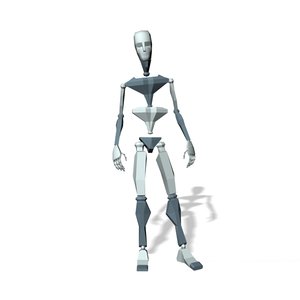 Mocap Male stand waited
