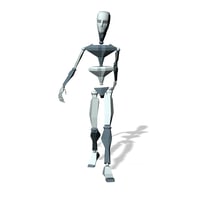 Mocap Strong walking forward