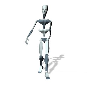 Mocap Strong walking forward