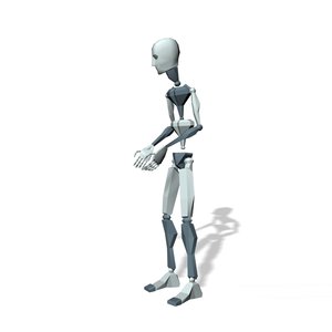 Mocap stand talking side