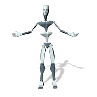 Mocap Stand wide arms talking