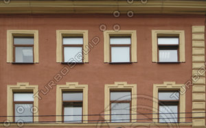 windows 146 - Facade of a historic European building