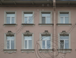 windows 149 - Facade of a historic European building