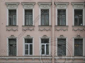 windows 150 - Facade of a historic European building