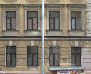 windows 153 - Facade of a historic European building