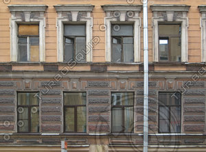 windows 160 - Facade of a historic European building