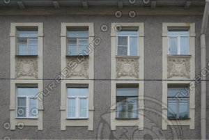 windows 163 - Facade of a historic European building