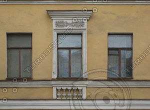 windows 166 - Facade of a historic European building