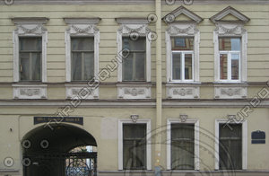 windows 168 - Facade of a historic European building