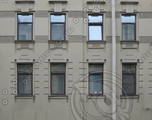 windows 173 - Facade of a historic European building