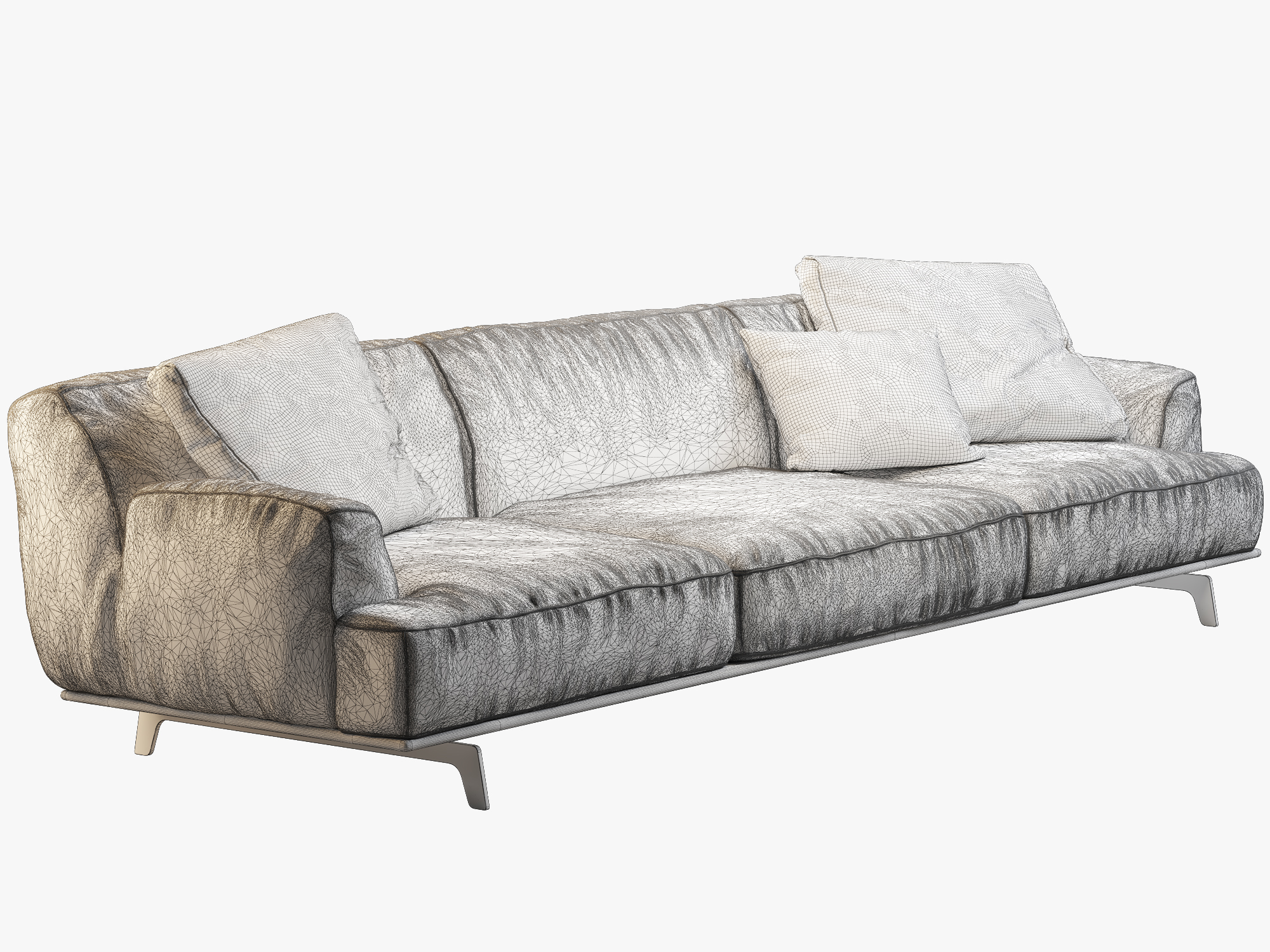 tribeca poliform sofa seat 3d max