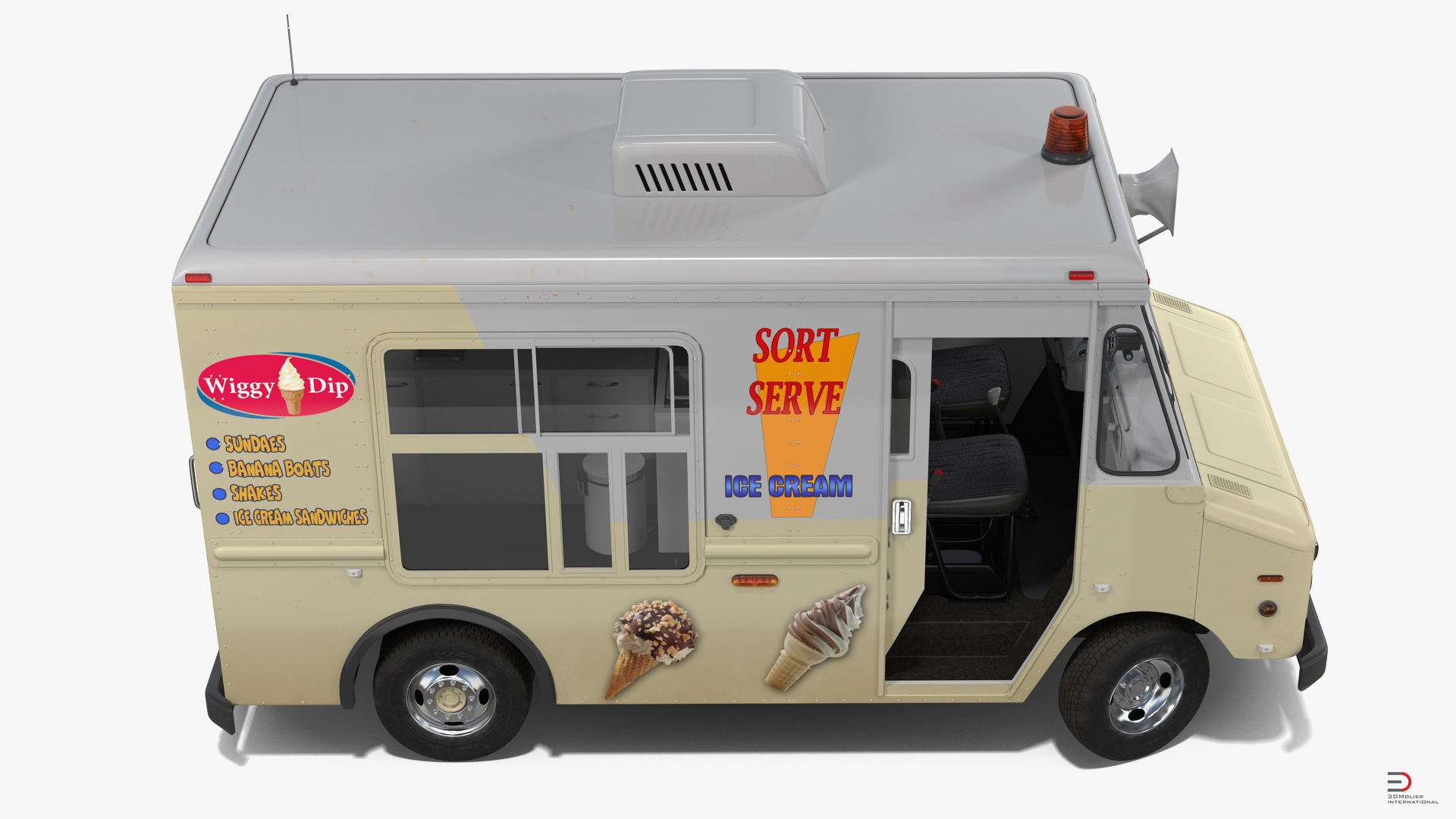 ice cream van modeled max