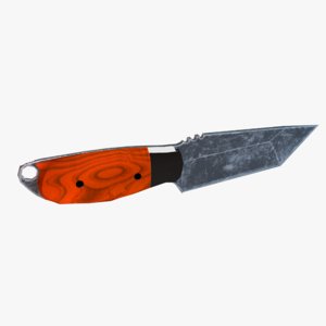 3d knife model