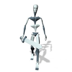 Swordsman walk forward