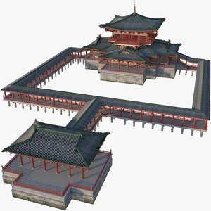 3d chinese palace