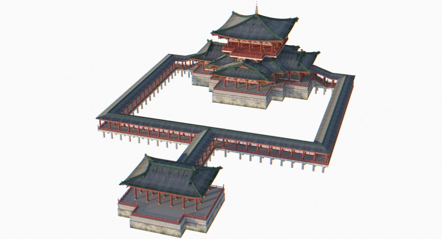 3d chinese palace