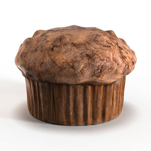 muffin 3d model