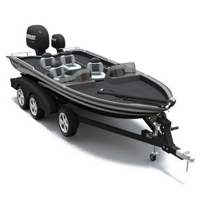 boat water 3d model