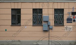 windows 180 - Facade of a historic European building