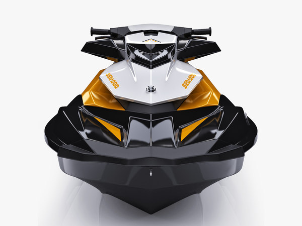 3d model jetski sea-doo gti 215