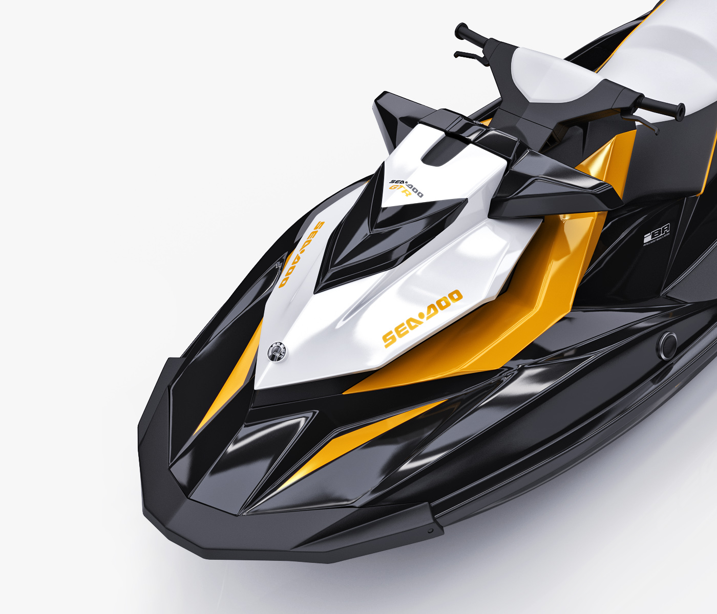 3d model jetski sea-doo gti 215