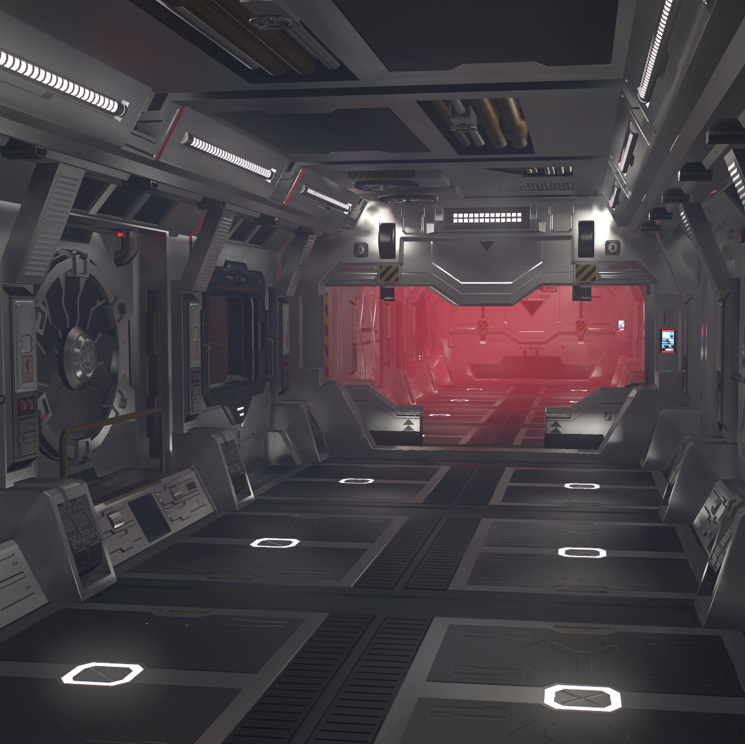 Sci Fi Interior Build Set