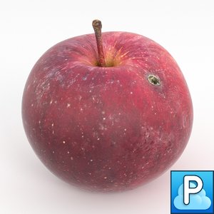 3d model apple
