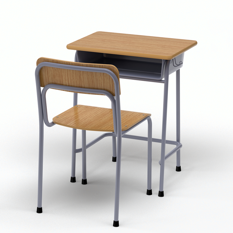 school desk 3d