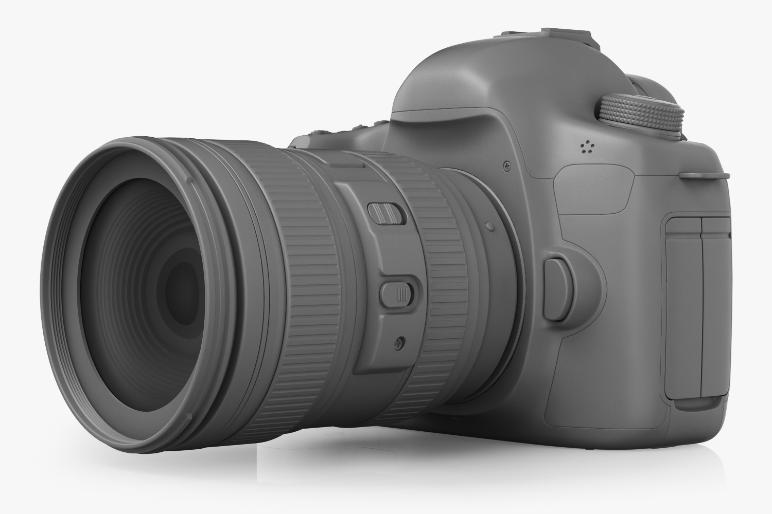 单反相机佳能eos 5d mark iii3d模型