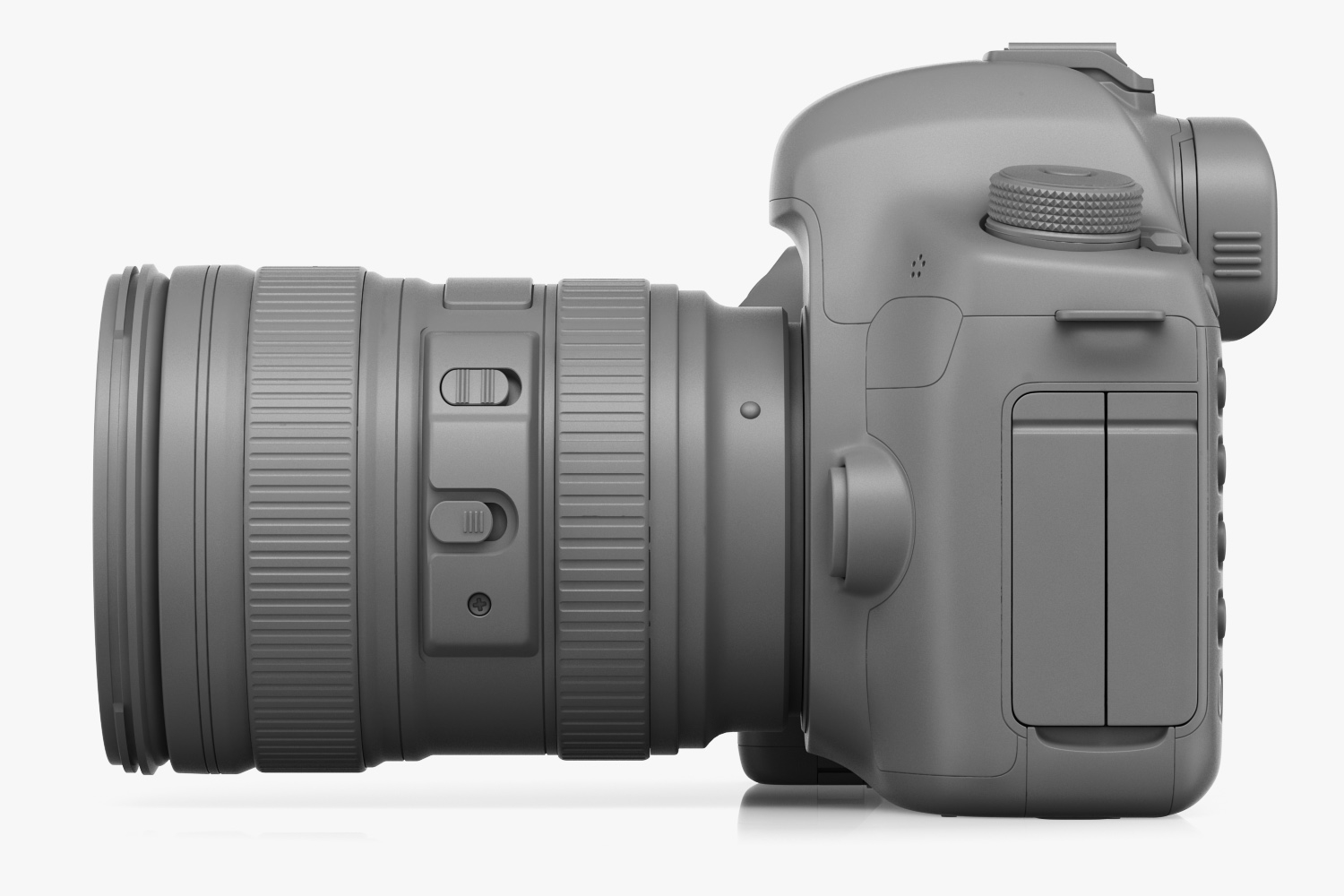 单反相机佳能eos 5d mark iii3d模型