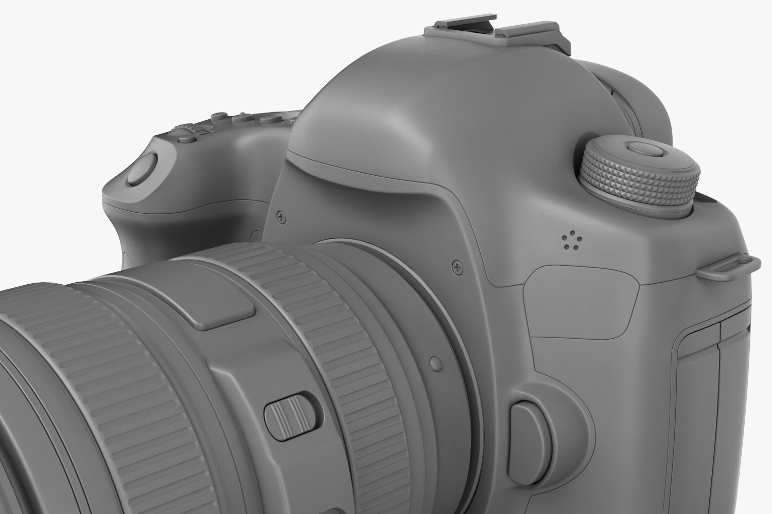 單反相機佳能eos 5d mark iii3d模型