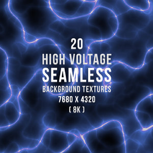 20 High Voltage Seamless Background Textures