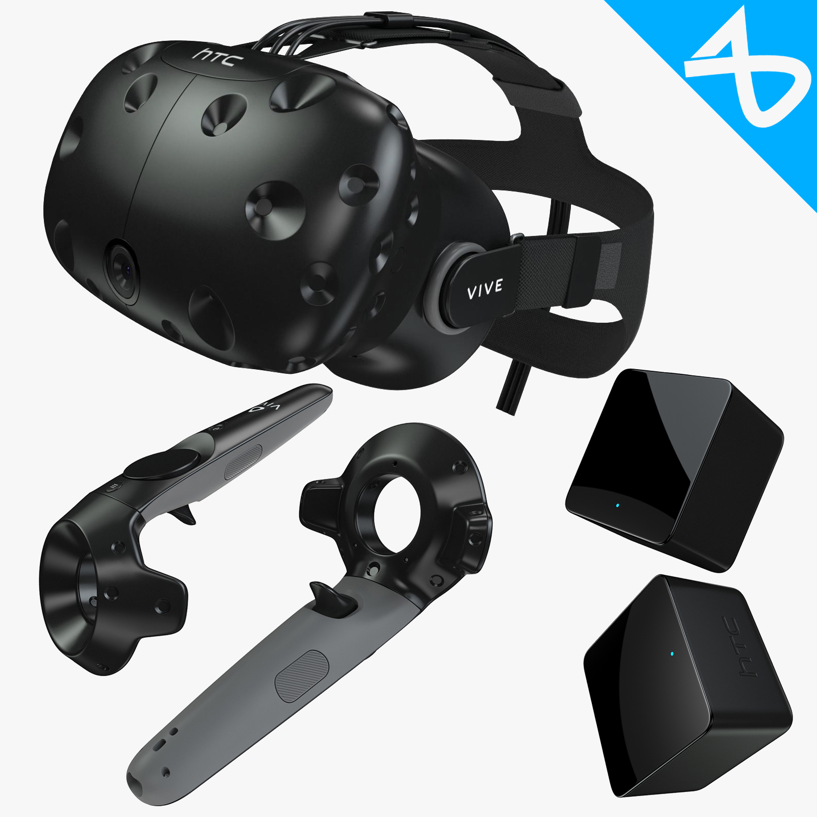 3d htc 1 vive