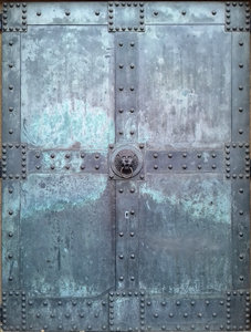 Iron door