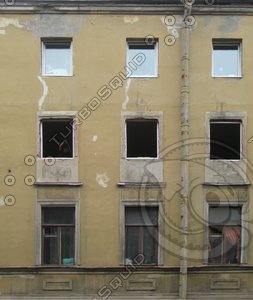 windows 182 - Facade of a historic European building