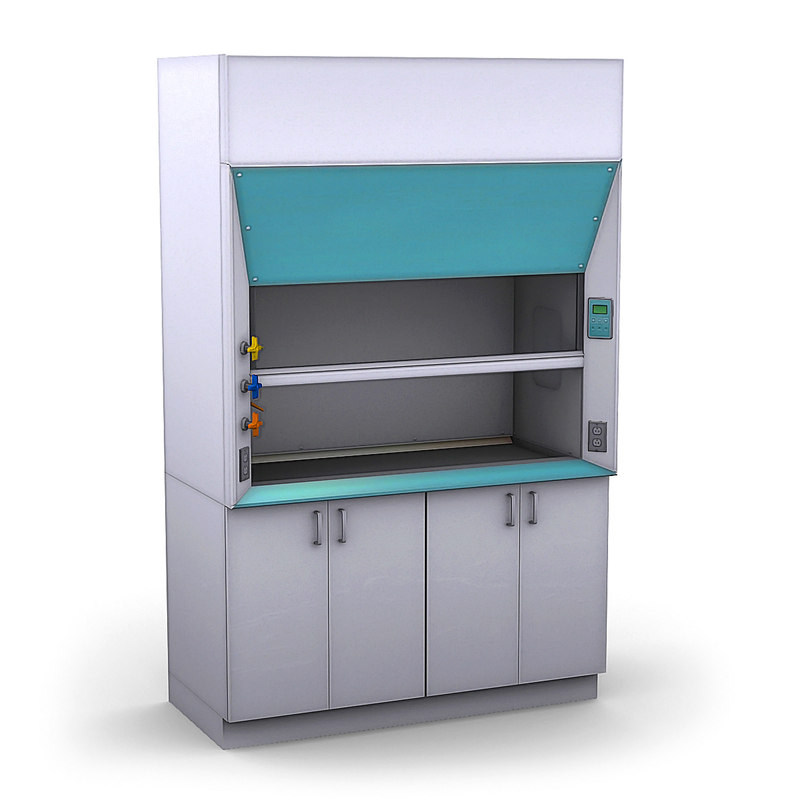 3d max laboratory fume hood