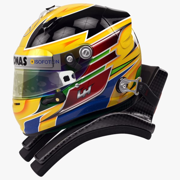 3d lego lewis hamilton model