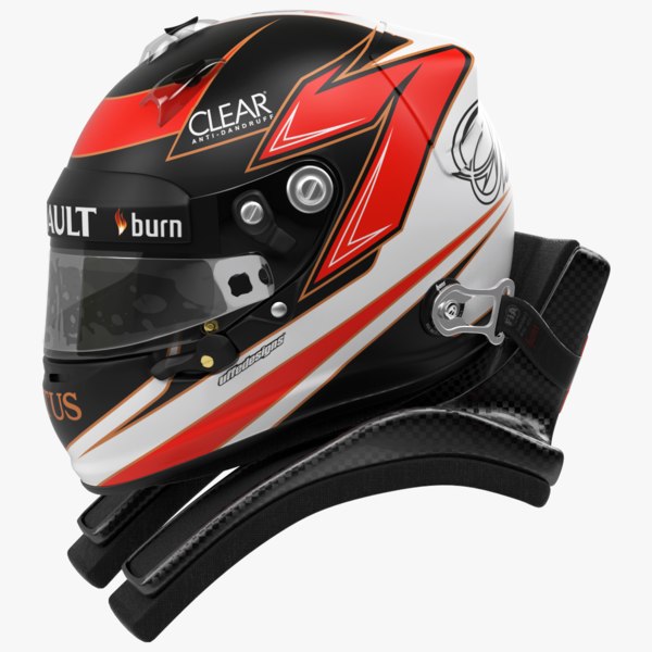 racing helmet lewis hamilton obj