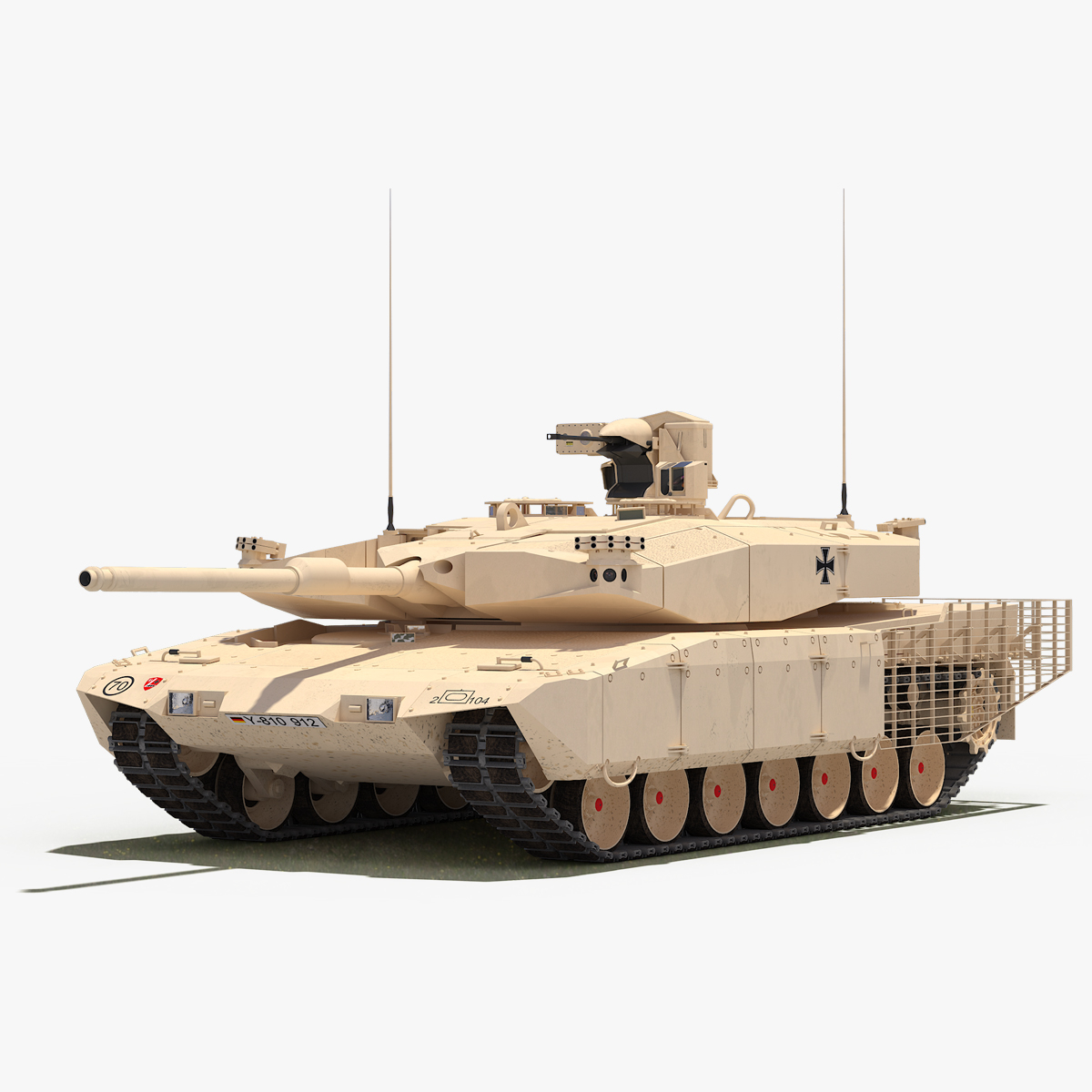 leopard 2 mbt revolution 3d max