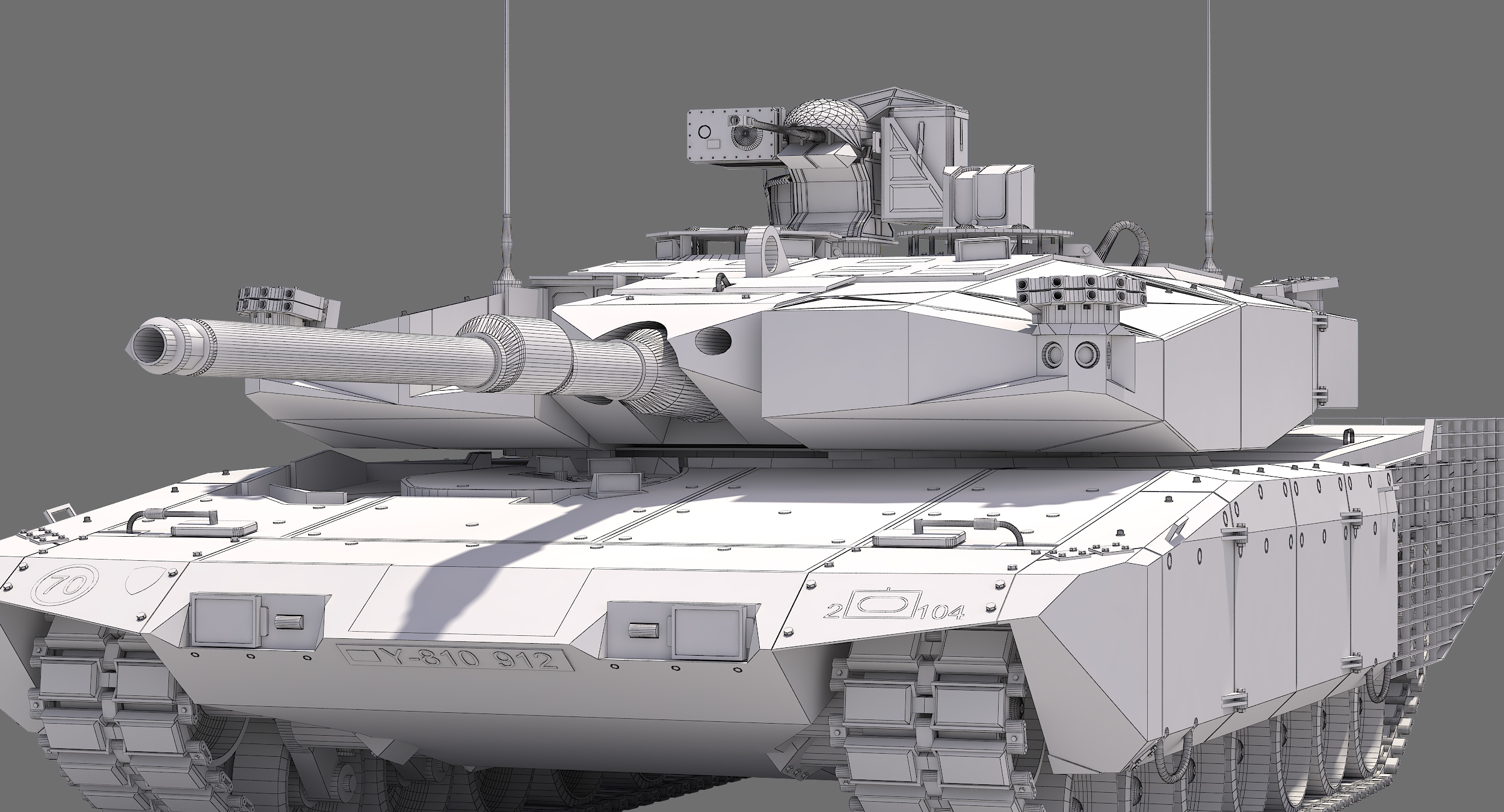 leopard 2 mbt revolution 3d max